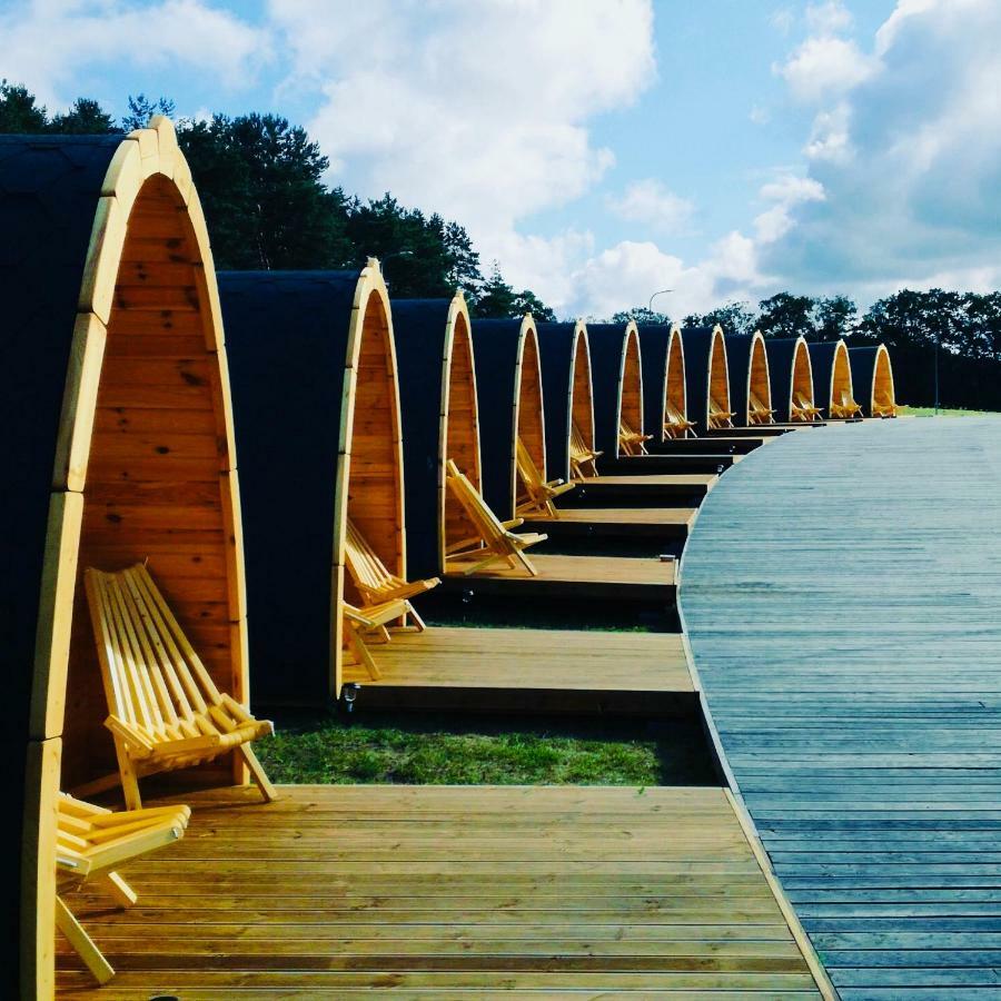 Luxury Camping Pod Zarasai Exterior foto